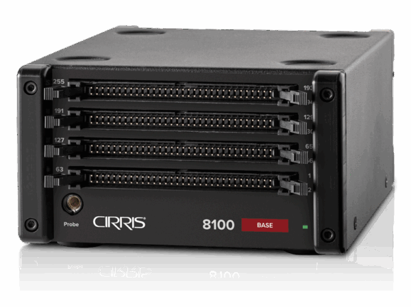 Front of 8100 Cable Tester reflective