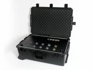 Rugged Case with tester and interface panel